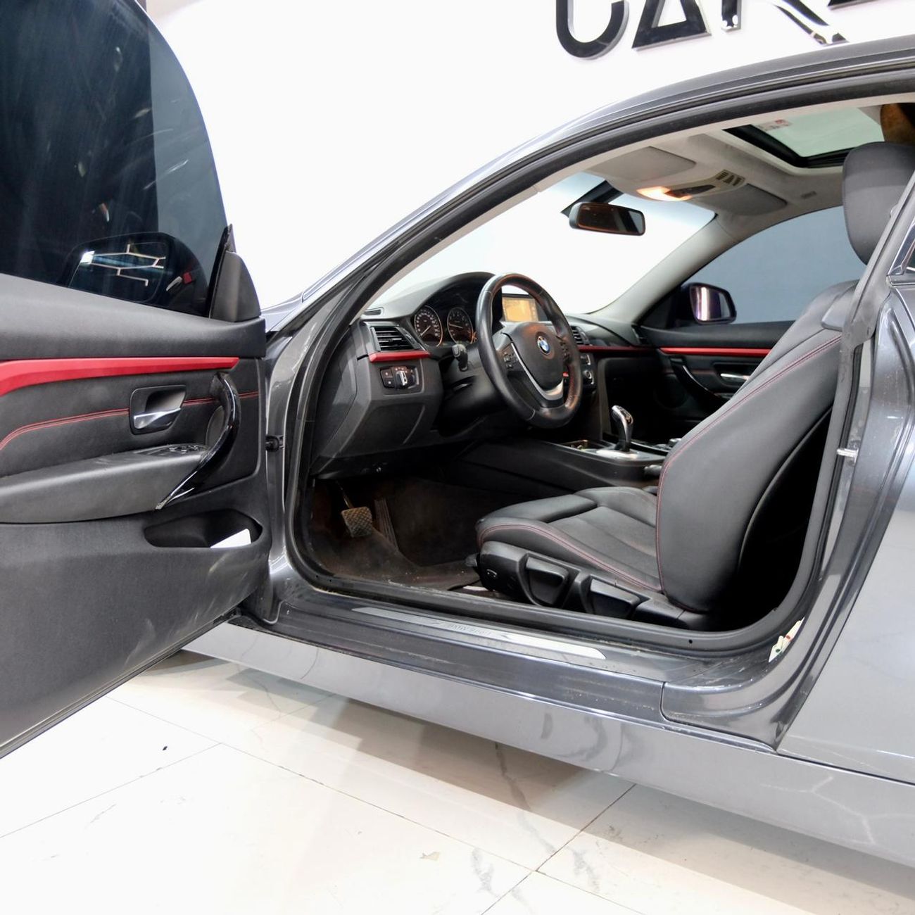 BMW 420i BMW 420i 2015 – Gray Exterior with Black Leather Interior