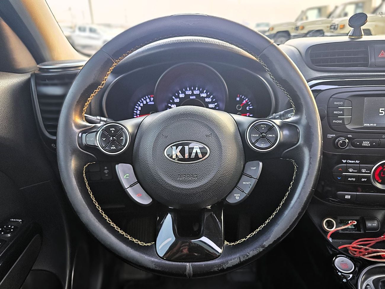 Kia Soul LX USED KIA SOUL 1.6L A/T FWD GCC White Color 2017