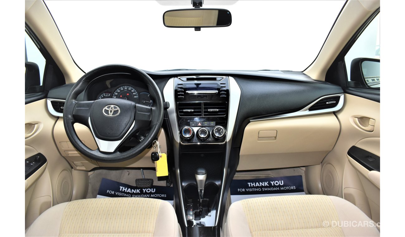 Toyota Yaris 1.5L SE SEDAN 2018 GCC RAMADAN OFFER INSURANCE/SERVICE/WARRANTY