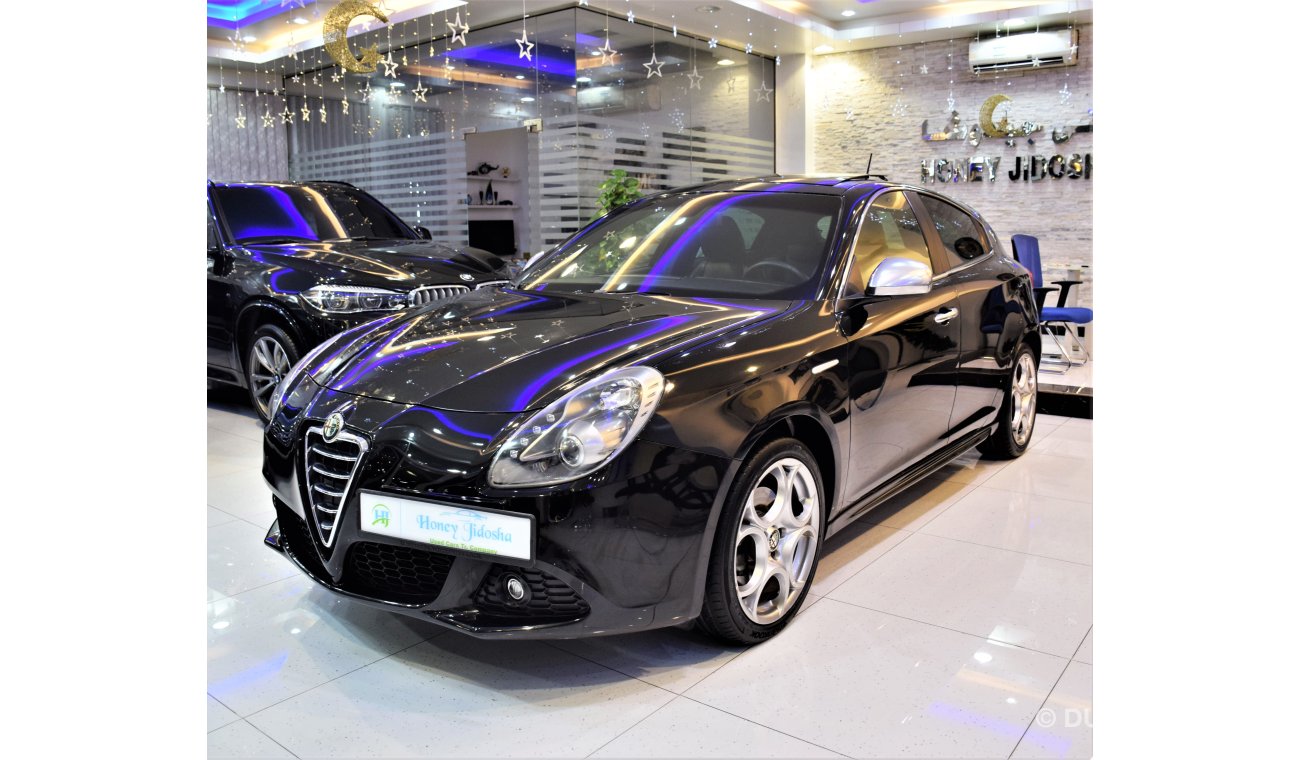 ألفا روميو جوليتا ONLY 44000 KM !! AMAZING Alfa Romeo Giulietta 2014 Model!! in Beast Black Color! GCC Specs