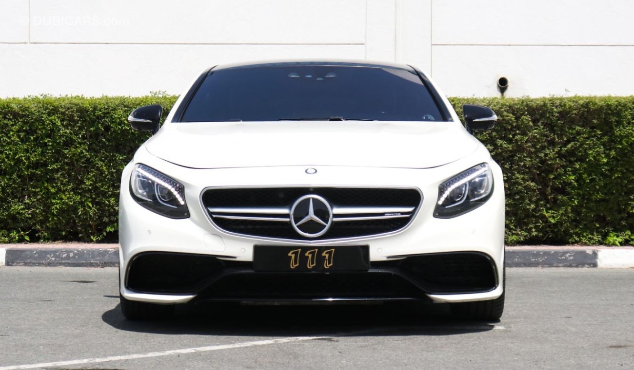 مرسيدس بنز S 63 AMG كوبيه