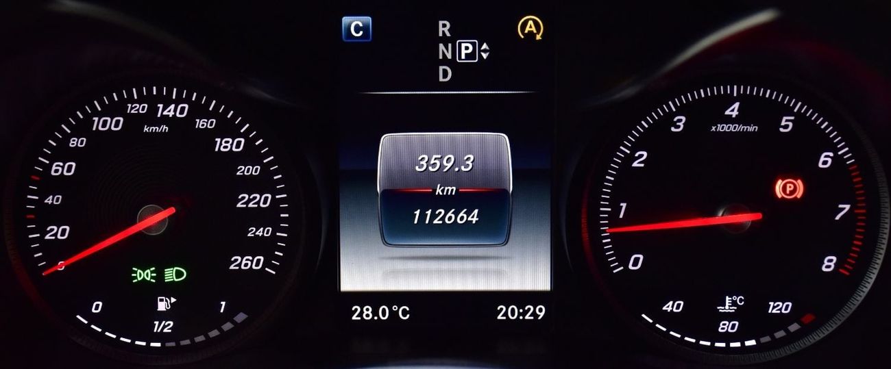 Mercedes-Benz C 200 EXCELLENT DEAL for our Mercedes Benz C200 ( 2015 Model ) in White Color GCC Specs