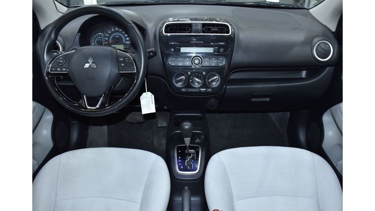 Mitsubishi Attrage EXCELLENT DEAL for our Mitsubishi Attrage ( 2021 Model ) in White Color GCC Specs