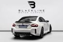 BMW M2 STD SUMMER STARTS NOW | EXCLUSIVE DEAL BY BLACKLINE, BMW Warranty + Service, Low KMs, GCC