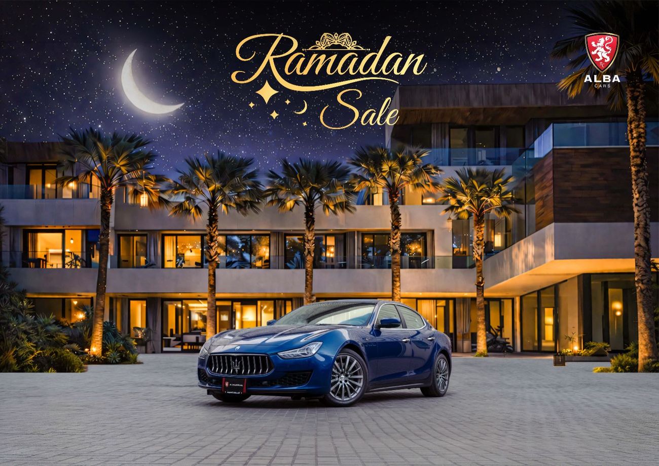 Maserati Ghibli Ghibli GT Hybrid | 2,840 P.M | 0% Downpayment | AL TAYER WARRANTY!
