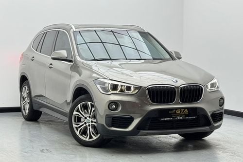 BMW X1 sDrive 20i 2.0L 2019 BMW X1 sDrive20i, Full Service History, 1 Year Warranty, GCC