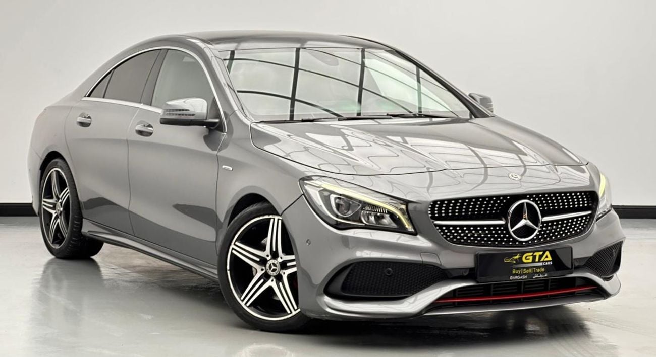 Mercedes Benz CLA250 2018 Mercedes-Benz CLA 250 4Matic Sport, Full Service History, GCC