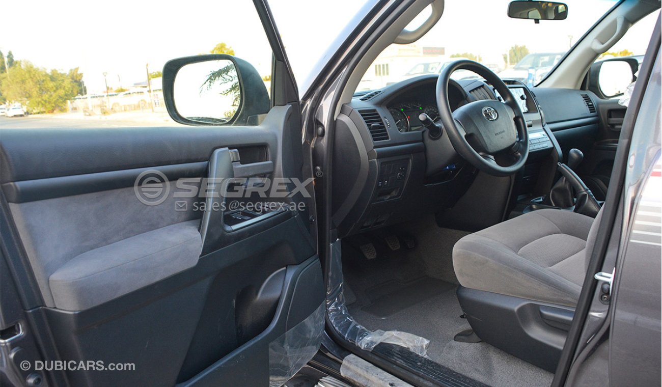 Toyota Land Cruiser 4.5 DSL GX M/T,SWING DOORS -الى جميع الوجهات و التسجيل في الدولة