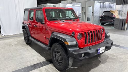 جيب رانجلر 2024 SPORT | AED 2082/Month | 0 DP | 30 Day Return | Warranty