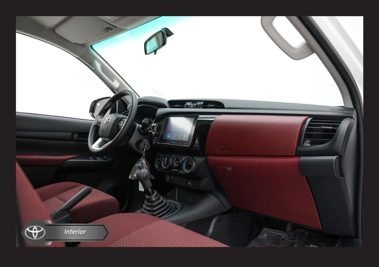 تويوتا هيلوكس GL #Ke TOYOTA HILUX 2.7L 4X4 M/T PTR 2026 Export Only