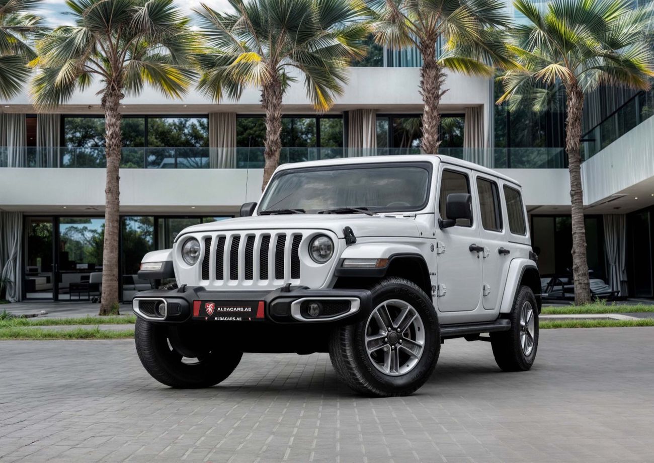 Jeep Wrangler 2,154 P.M  | 0% Downpayment | WRANGLER UNL SAHARA | WELL MAINTAINED