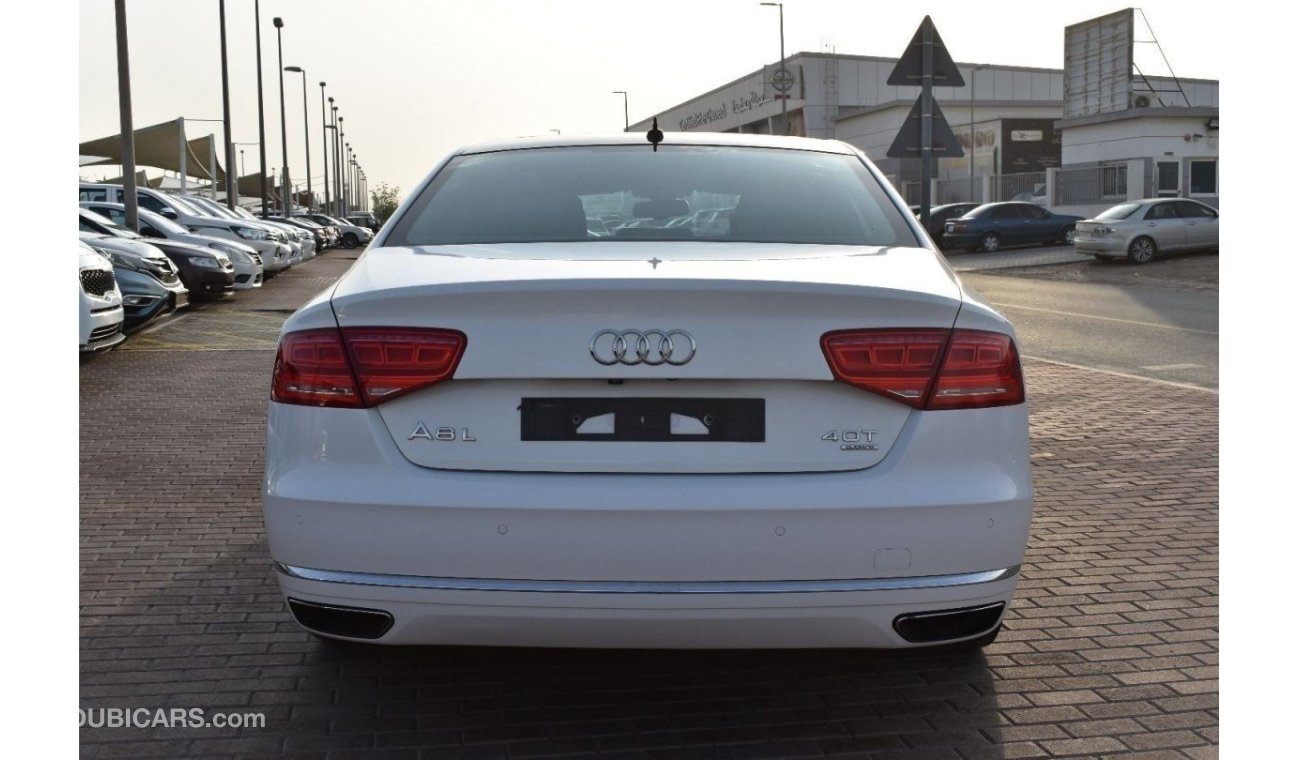 Audi A8 TFSI quattro TFSI quattro 2013 | AUDI A8 L 40T QUATTRO 4.0L V8 | 4-DOORS | LUXURY LARGE SEDAN | GCC 