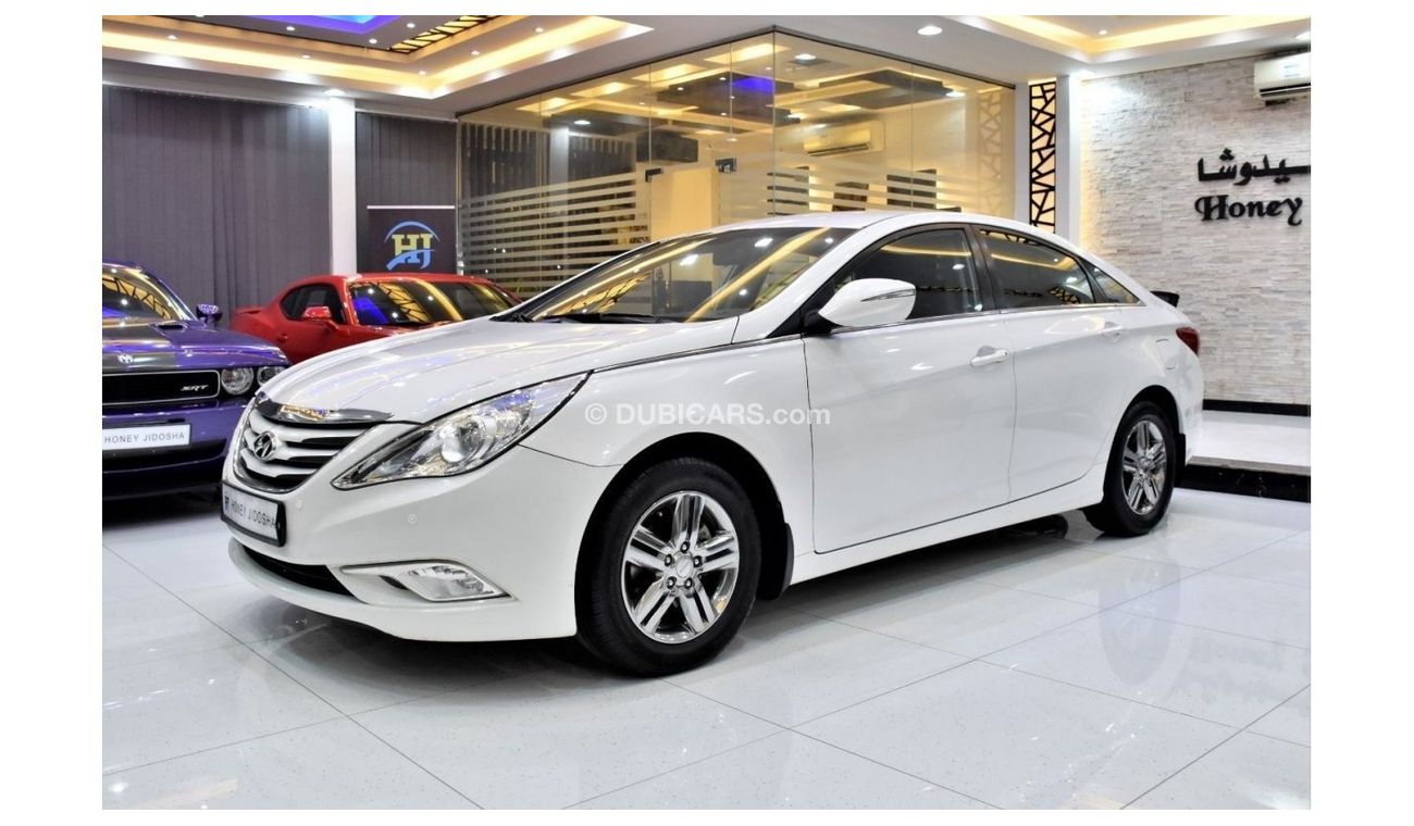 Hyundai Sonata EXCELLENT DEAL for our Hyundai Sonata ( 2014 Model ) in White Color GCC Specs