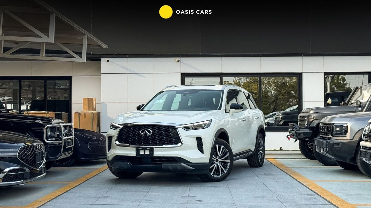 إنفينيتي QX60 SENSORY 2025 Brand New 0kms 3.5L V6 GCC