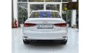 Audi A3 EXCELLENT DEAL for our Audi A3 30TFSi ( 2020 Model ) in White Color GCC Specs