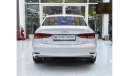 أودي A3 EXCELLENT DEAL for our Audi A3 30TFSi ( 2020 Model ) in White Color GCC Specs