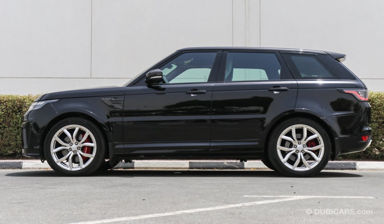 Land Rover Range Rover Sport SVR / Warranty and Service Contract / GCC Specifications