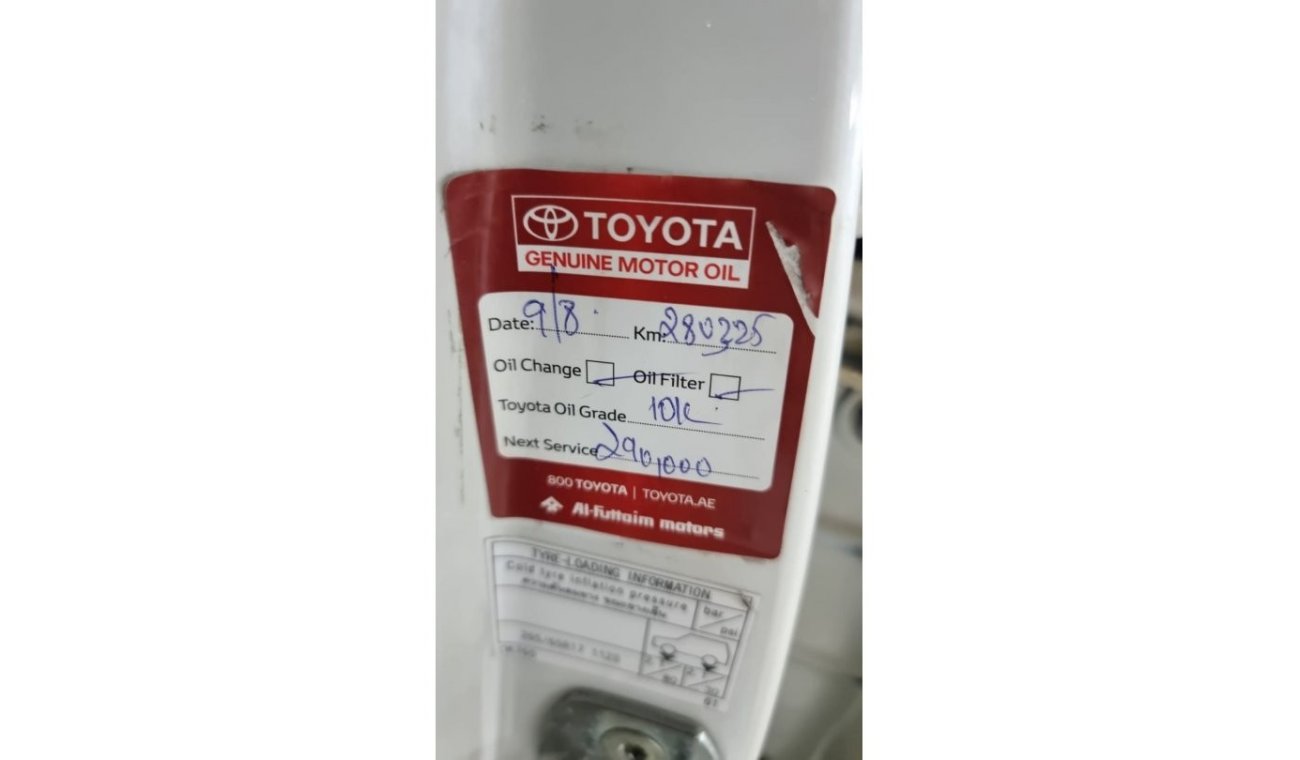 Toyota Fortuner 2015 EXR V4 Original Paint Ref#634