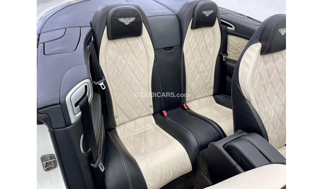 بنتلي كونتيننتال جي تي سي 2015 Bentley Continental GTC Speed V12, Service History, Warranty, GCC