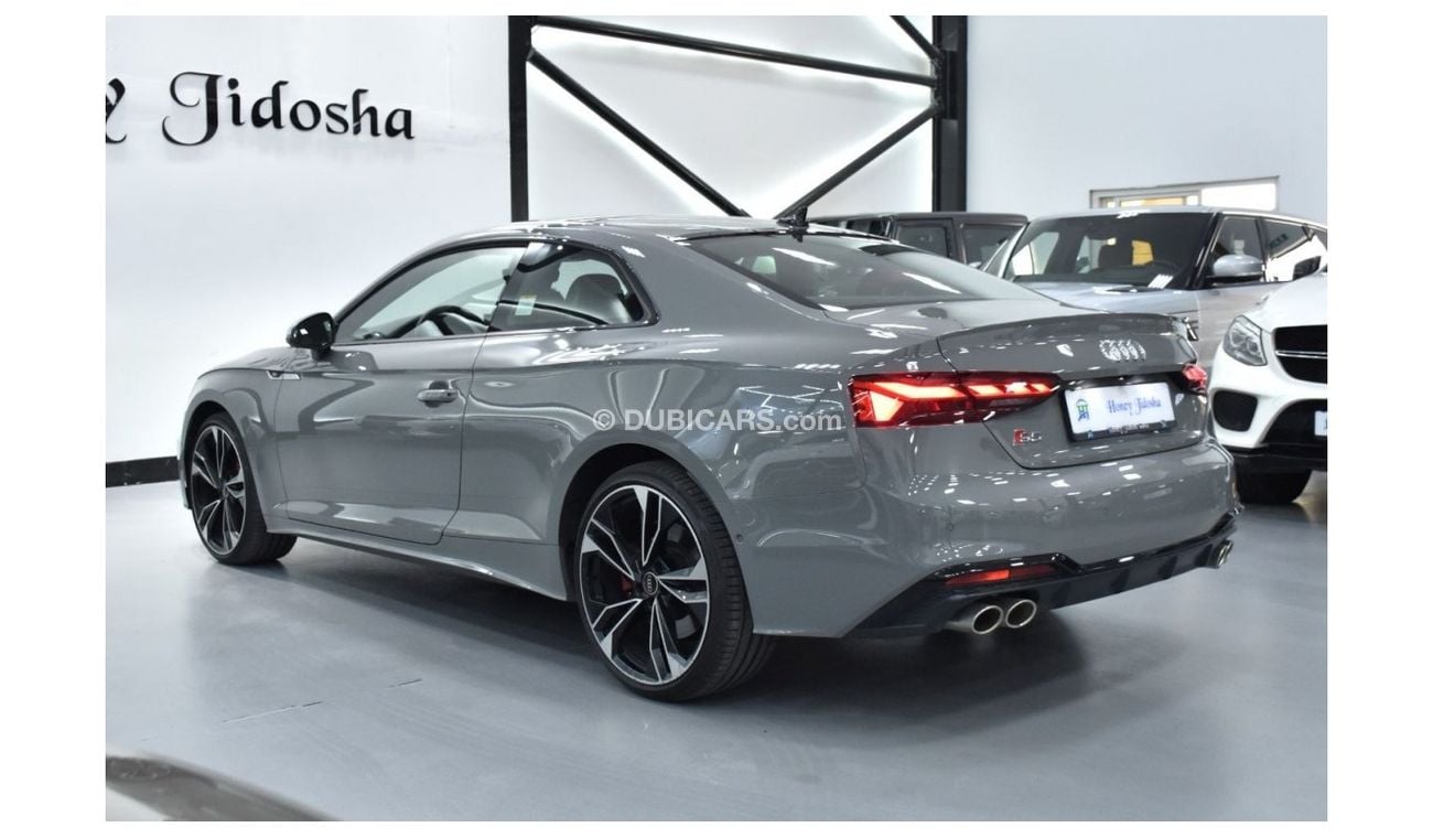 Audi S5 EXCELLENT DEAL for our Audi S5 Coupe TFSi ( 2022 Model ) in Grey Color Korean Specs