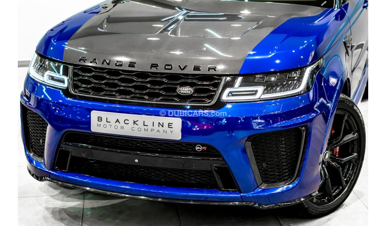 Land Rover Range Rover Sport 2019 Range Rover Sport SVR Carbon Edition, Land Rover Warranty + Service, Low KMs, GCC