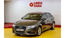 Audi A3 Audi A3 Sportback 30 TFSI 1.4L 2016 GCC under Warranty with Zero Down-Payment.