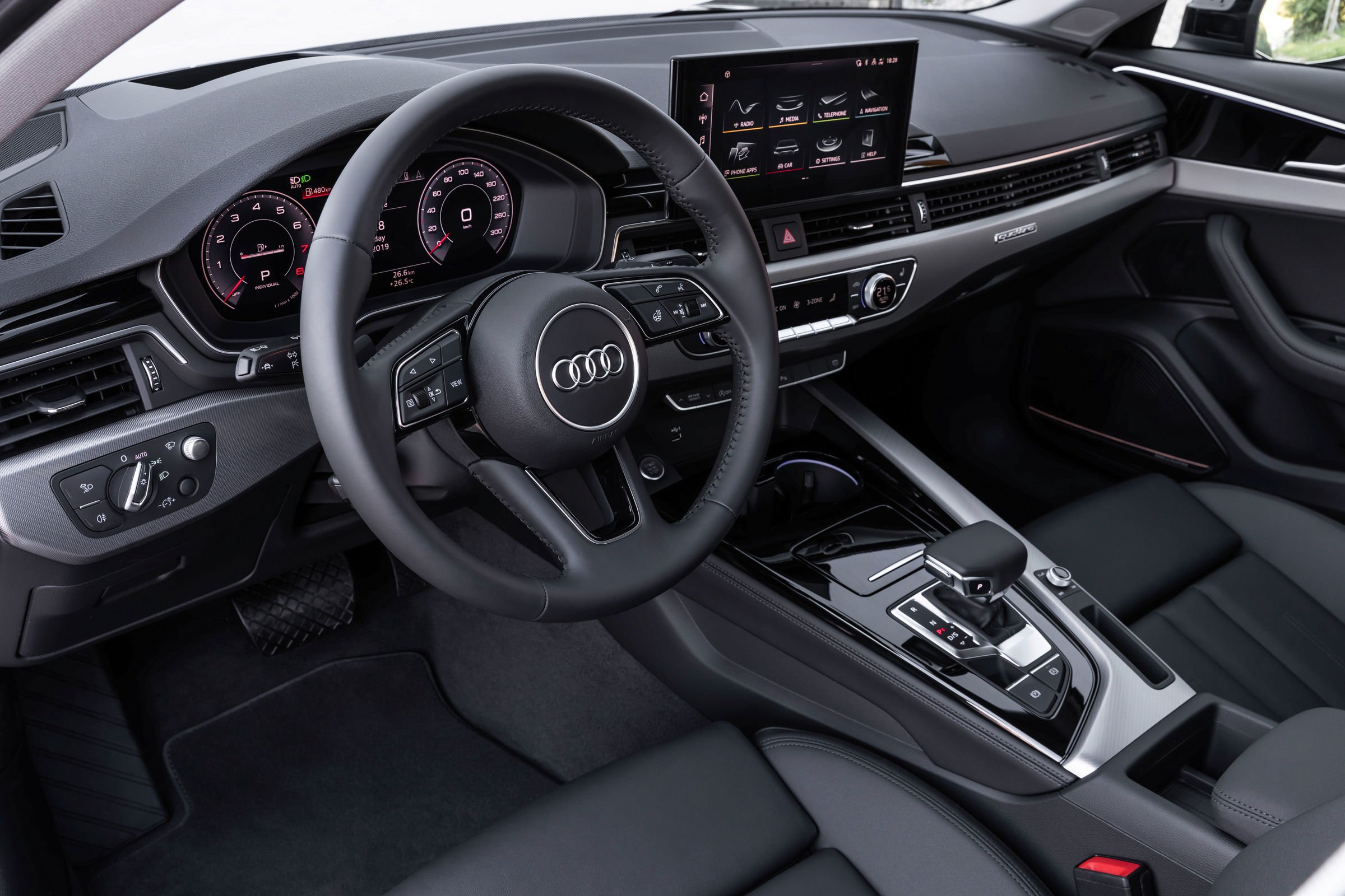 Audi A4 interior - Cockpit