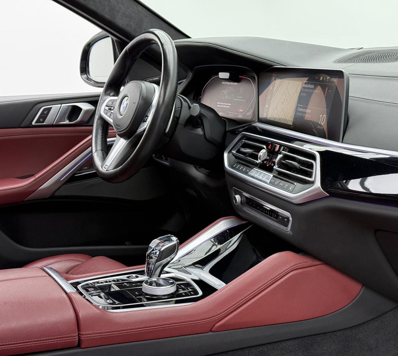 BMW X6 M50i 4.4L 2022 BMW X6 M50i,Warranty ,Full BMW Service History, GCC