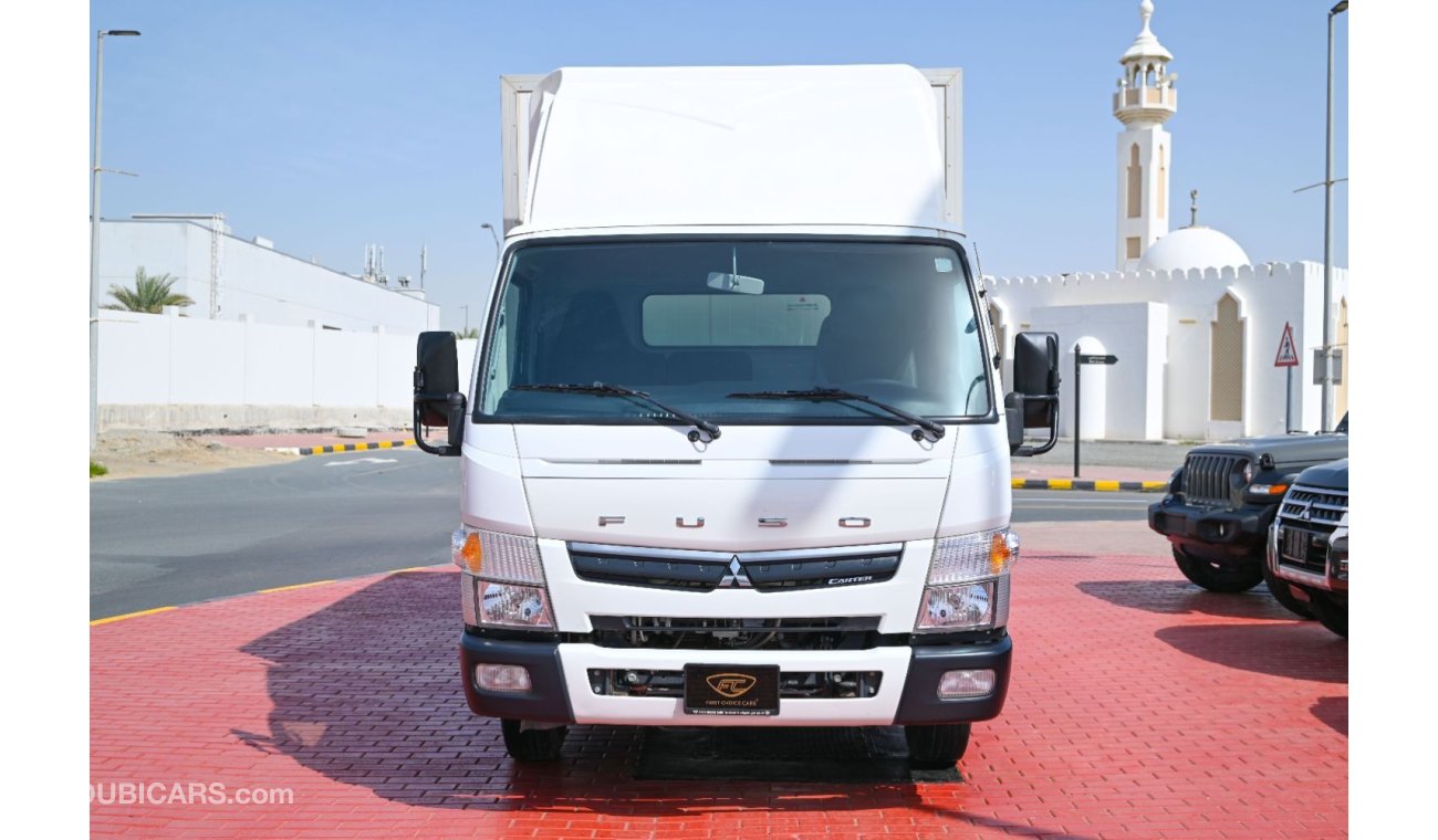 Mitsubishi Canter 2021 | MITSUBISHI FUSO CANTER | MADE IN JAPAN | CHILLER-BOX | 14-FEET | GCC | VERY WELL-MAINTAINED |
