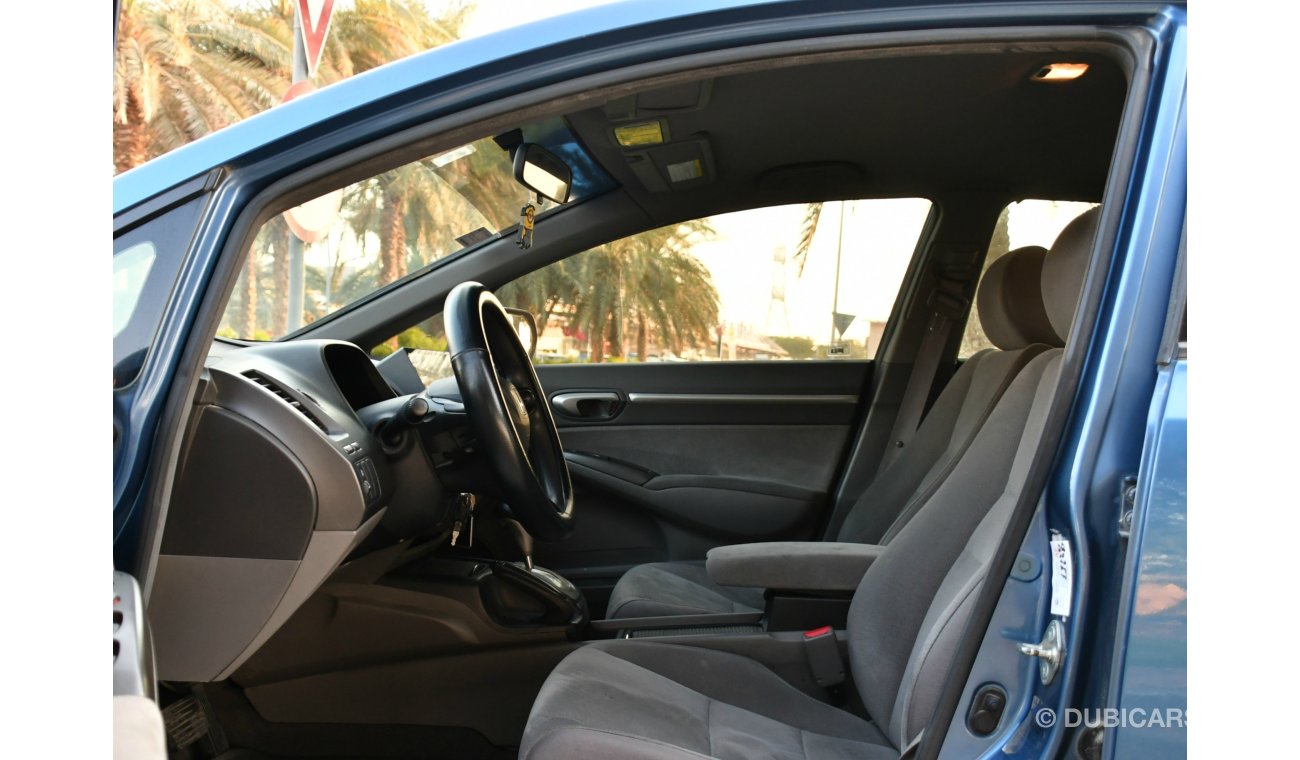 هوندا سيفيك HONDA CIVIC - V4 - 1.8 - 2007 - LXI - I VTEC - GOOD CONDITION - ANDROID SYSTEM WITH CAMERA - GCC SPE