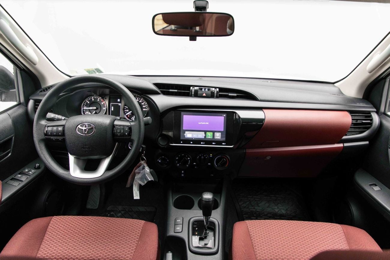 Toyota Hilux DLX 2.4L - Super White Inside Red | Export Only
