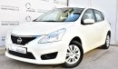 Nissan Tiida 1.6L S 2016 GCC SPECS DEALER WARRANTY