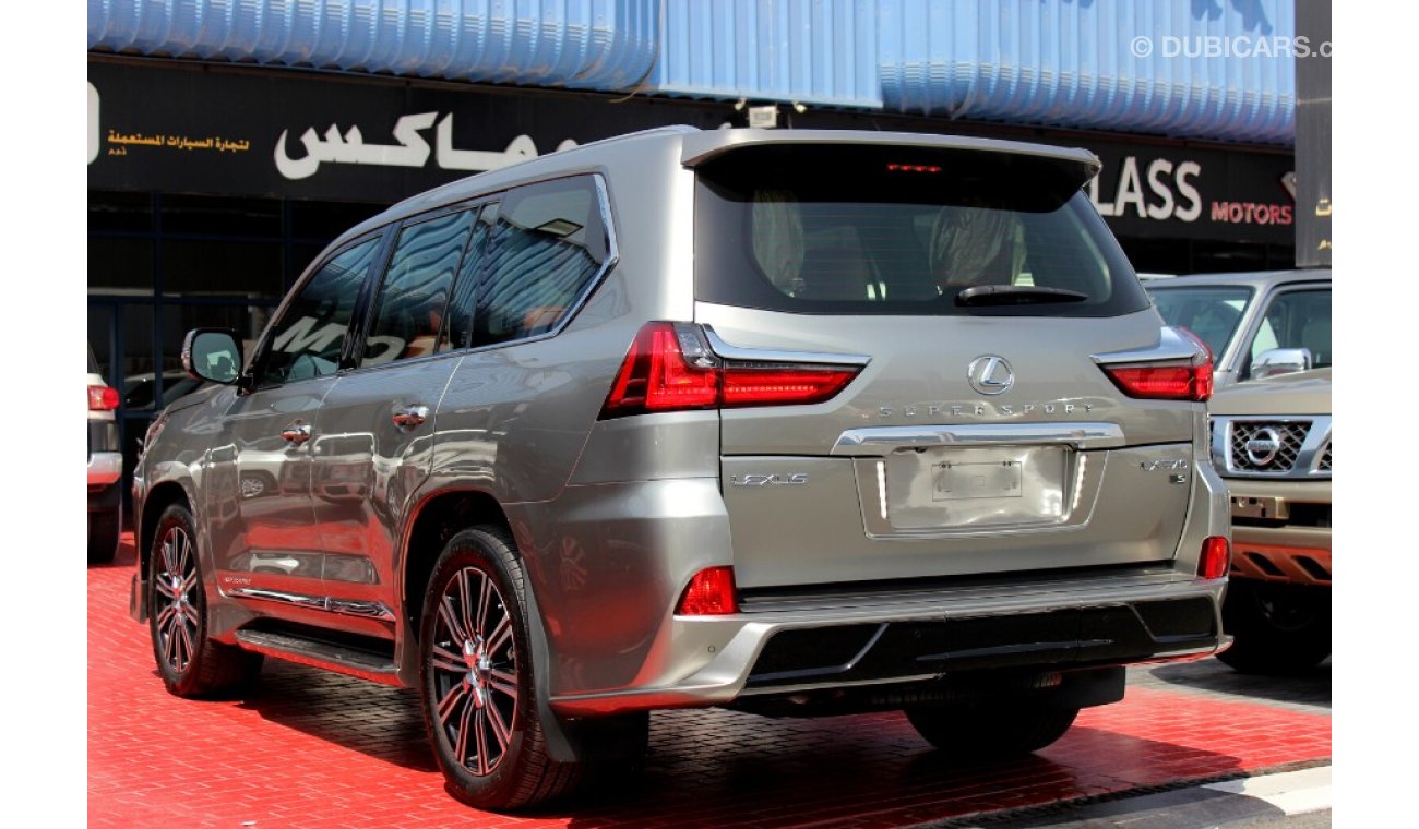 Lexus LX570 (2018) V8 SUPER SPORT GCC