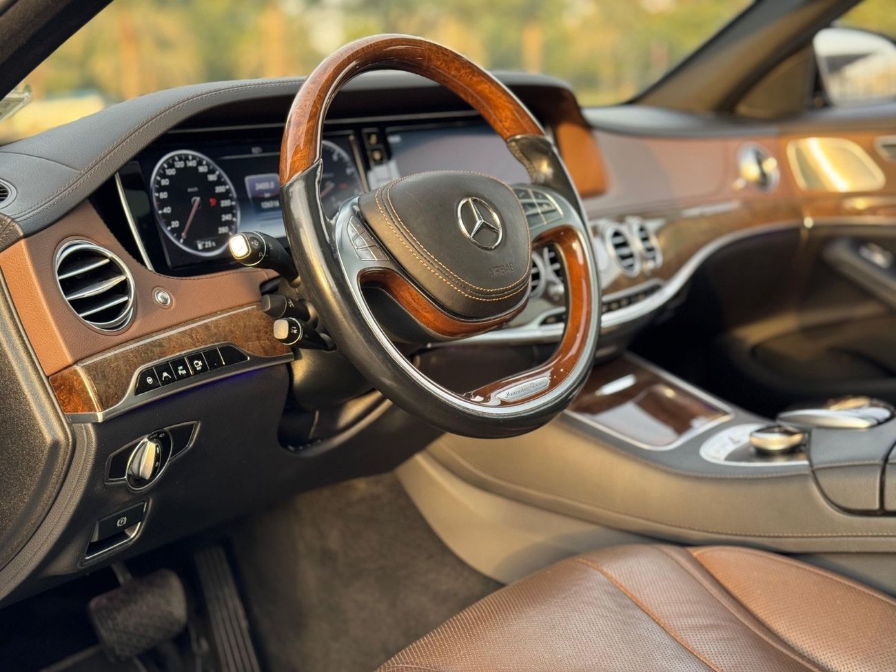 مرسيدس بنز S 550 MERCEDES S550 MODEL 2017 USA SPACE FULL OPTION