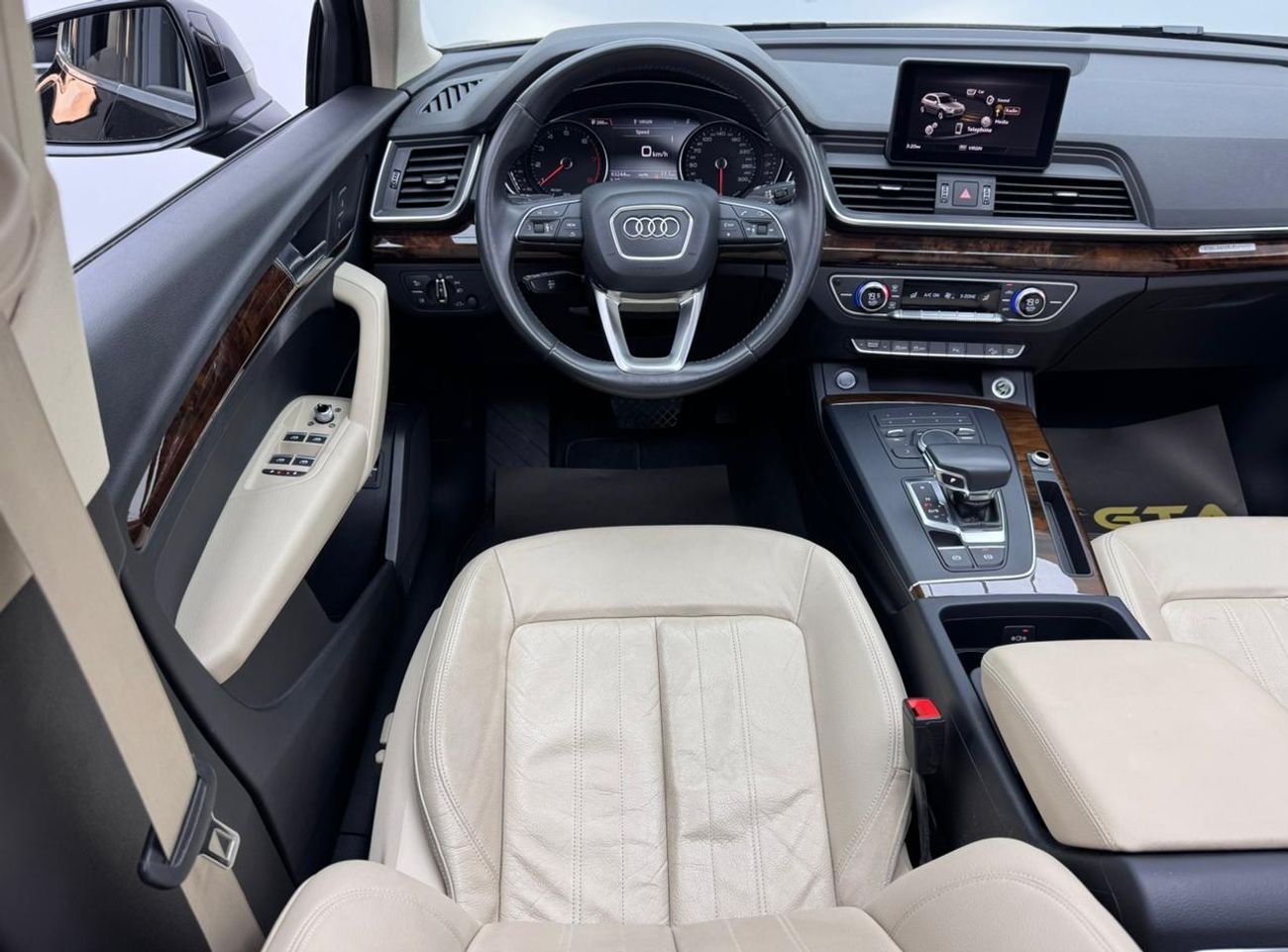 Audi Q5 45 TFSI Quattro S Line 2.0L (252 HP) 2018 AUDI Q5 45 TFSI S-Line Quattro, 1 Year Warranty, Audi Serv