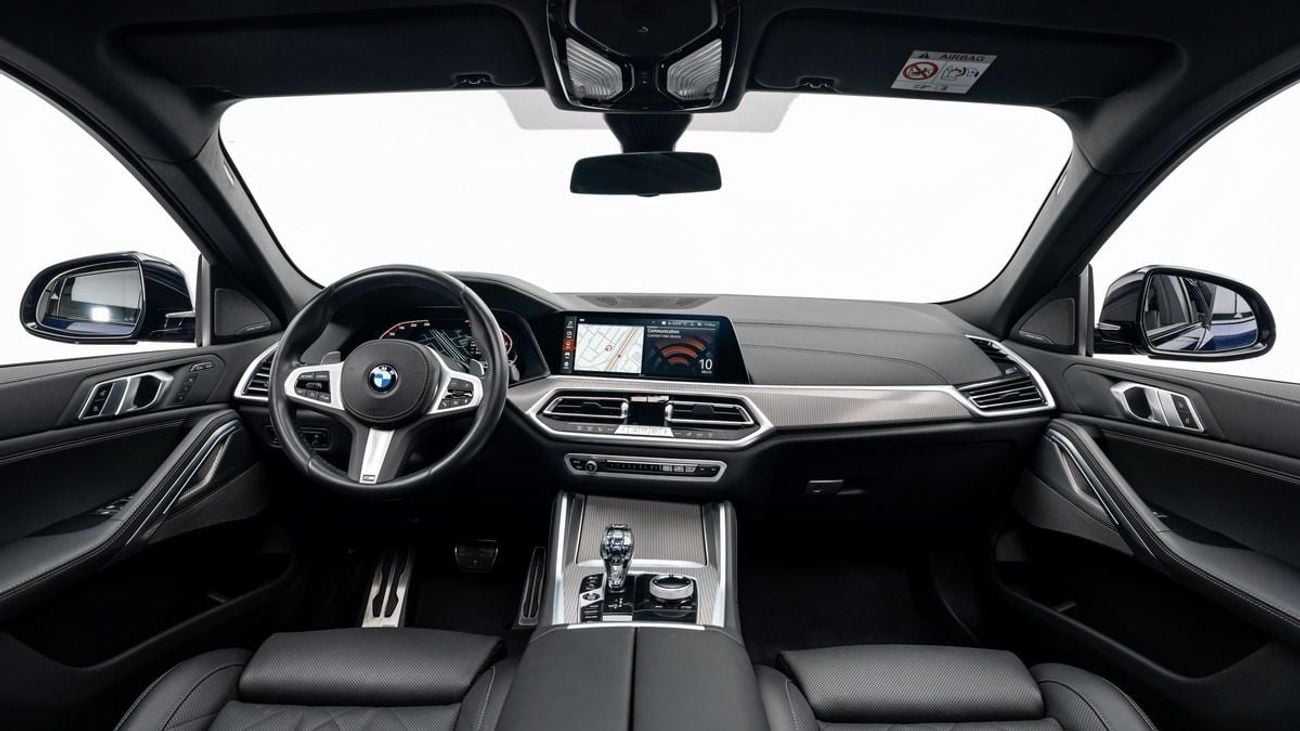 BMW X6 XDrive40i - 2023 - GCC Specs - Under Warranty and Service Contract