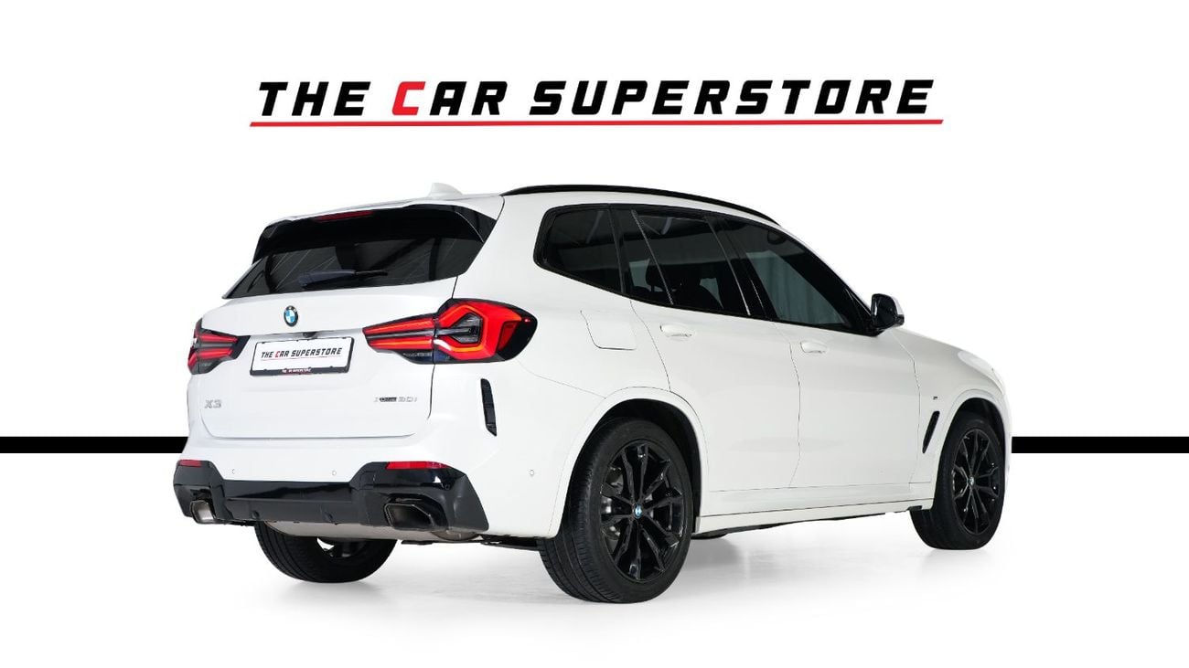 BMW X3 XDRIVE 30i M SPORT 1 Owner-BMW Warranty & Service Contract Until 09/2028-Pearl White