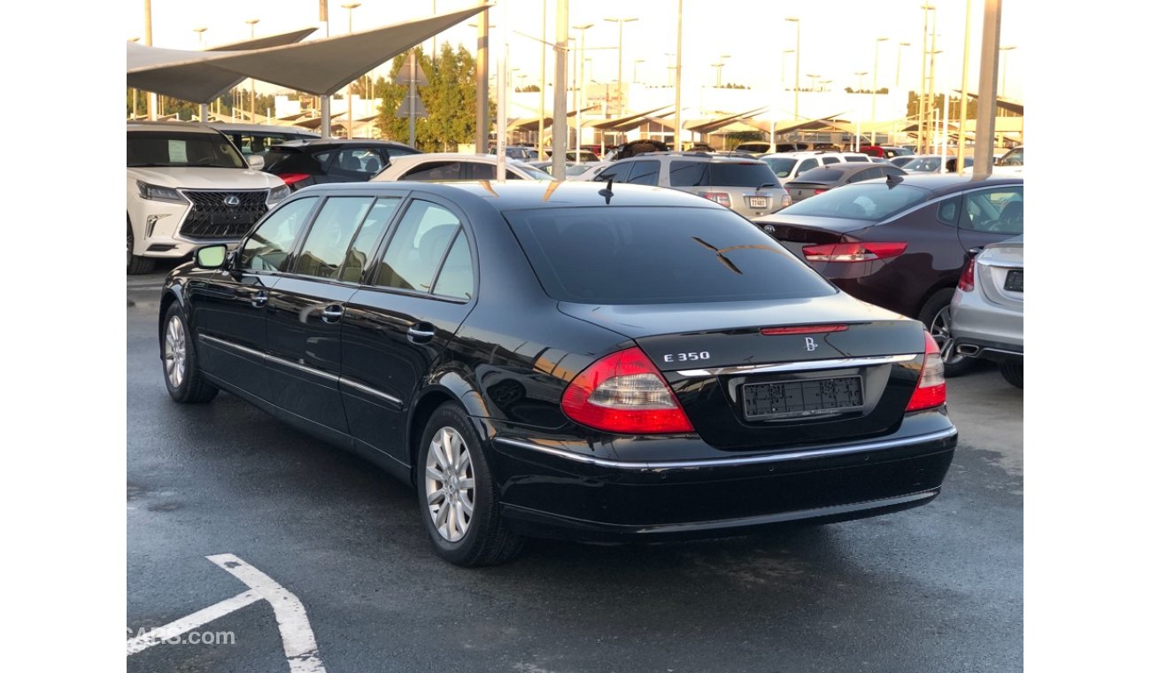 مرسيدس بنز E 350 موديل 2007 خليجي 6ابواب فل مواصفات كراسي جلد ومثبت سرعه وتحكم كهربي كامل ونظام صوت ممتاز وكاميرا خلف