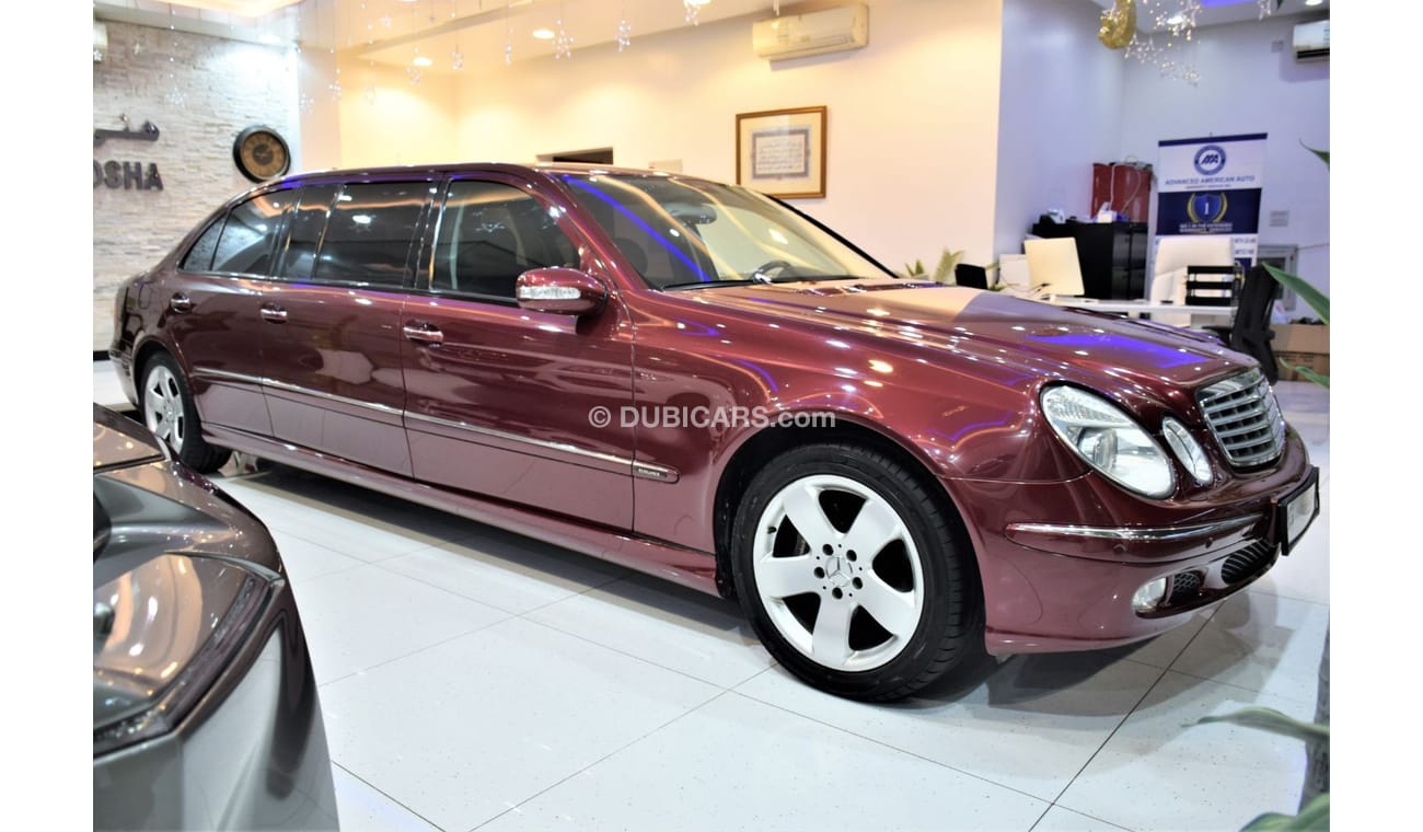 Mercedes-Benz E 320 EXCELLENT DEAL for our Mercedes Benz E320 ELEGANCE ( LIMOUSINE ) 2004 Model!! in Burgundy Color! GCC