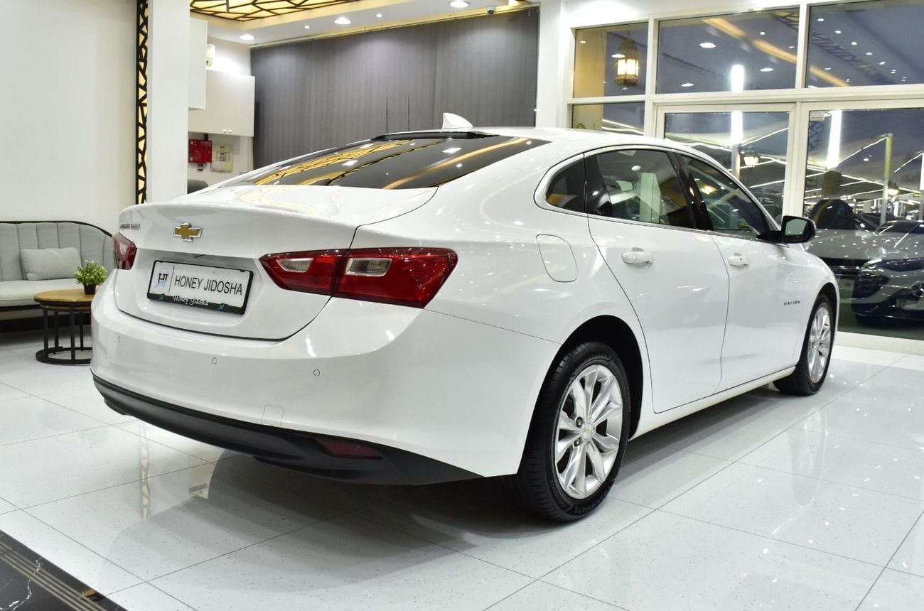 Chevrolet Malibu EXCELLENT DEAL for our Chevrolet Malibu Turbo ( 2021 Model ) in White Color GCC Specs