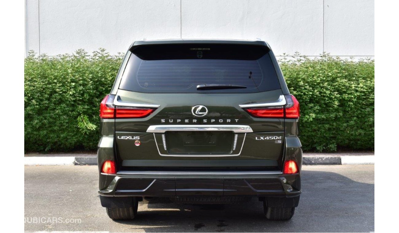 Lexus LX 450 D V8 4.5L Diesel Automatic Super sport (Export only)