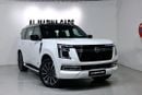 نيسان باترول LE Platinum GCC Specs-UNDER WARRANTY-PRISTINE CONDITION