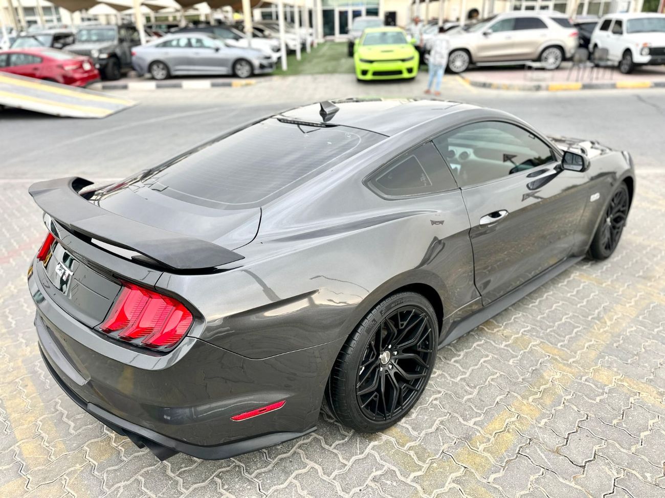 فورد موستانج GT | Monthly 1400/- | 0% DP | Original Airbags | Blindspot | Fog Lights | # 78641