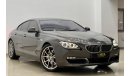 BMW 640i Std 2013 BMW 640i, Service History, GCC