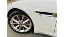 Jaguar F-Type 2015 V6 Super Charged GCC FSH