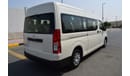 تويوتا هاياس Toyota Hiace Highroof Bus  3.5L A/T, Model:2023. Only done 12000 km