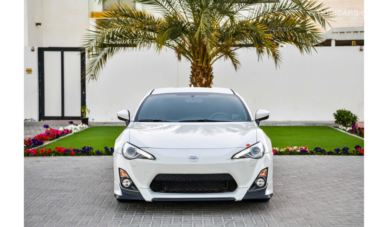 Toyota 86 Under Agency Warranty! - 2016 - AED 1,253 P.M. AT 0% DOWNPAYMENT THROUGH BANK FINANCE