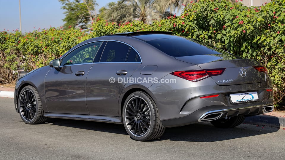 New MercedesBenz CLA 220 2020 AMG, GCC, 0 KM W/ 2yrs Unltd millage