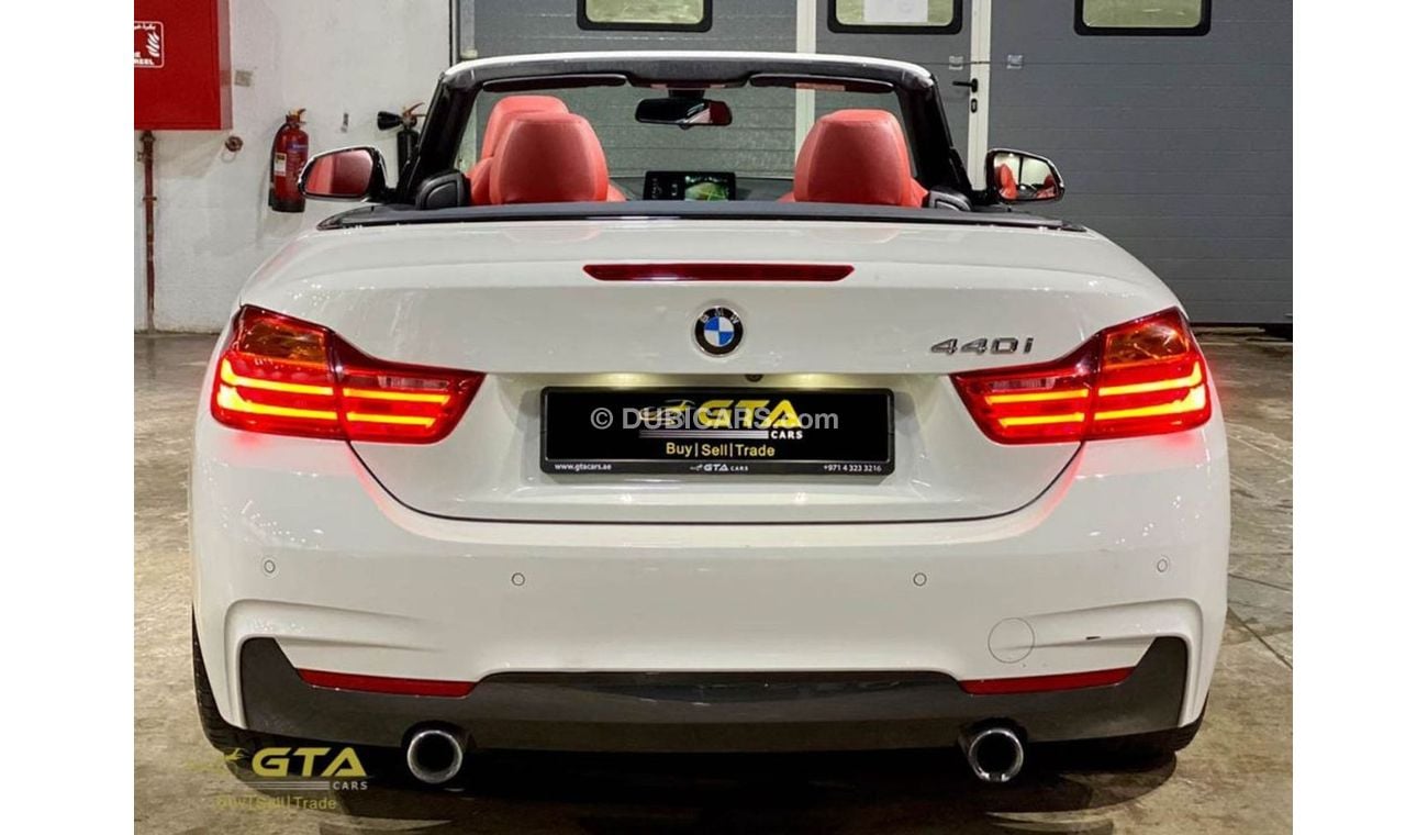 BMW 440i 2017 BMW 440i M Sport Convertible, Feb 2022 BMW Warranty + Service Contract, Fully Loaded, GCC
