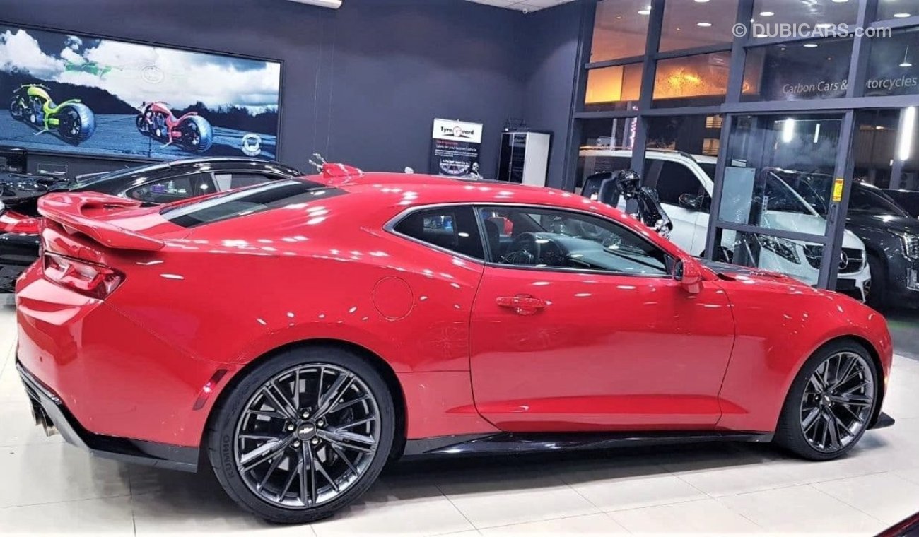 شيفروليه كامارو THE BEAST CAMARO ZL1 2018 MODEL GCC CAR IN A BEAUTIFUL CONDITION FOR ONLY 175K AED